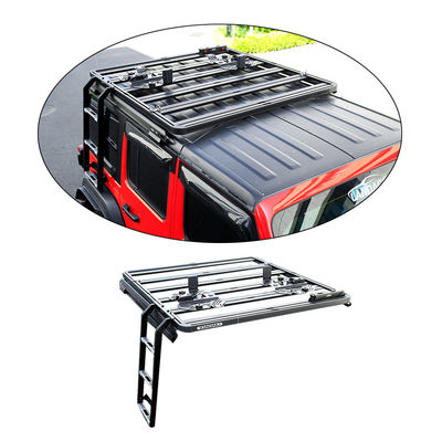 18-23 Wrangler Rubicon Jeep Dach Side Climbers drabina offroad Stałowa drabina wspinaczka
