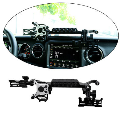 Jeep 210*65*38mm Centralna konsola, uchwyt do telefonu z bezprzewodowym panelem przełącznika samochodowego