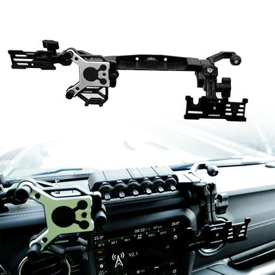 Jeep 210*65*38mm Centralna konsola, uchwyt do telefonu z bezprzewodowym panelem przełącznika samochodowego