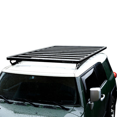 FJ Cruiser Roof Rack Niestandardowy stojak bagażowy ze stopu aluminiowego z mocowaniem kości pleców