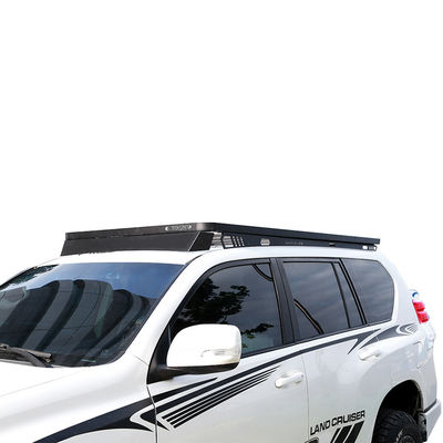 Uniwersalny nośnik bagażu na dachu dla Toyoty LC150 LC200 w czarnym stopzie aluminium