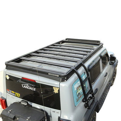 Czarny 4X4 stop aluminiowy z niskim profilem Zbiornik bagażowy 300 Akcesoria Stojak na szyby dachowe dla GWM