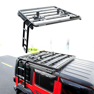Uniwersalne akcesoria 4x4 Offroad Jeep Wrangler JL Roof Rack Mounted Side Ladder