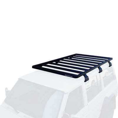 23.5KG Aluminium Alloy Roof Basket for Nissan Patrol Y60 4X4 Car Roof Racks w kolorze czarnym
