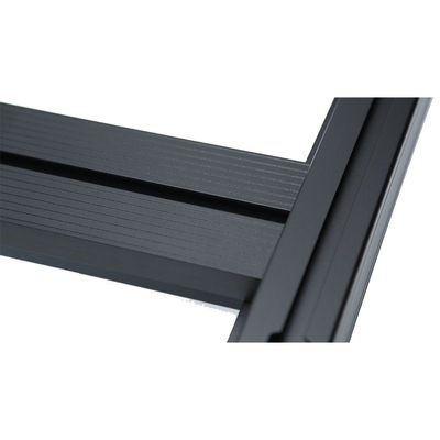 Czarny 1500x1425 Niestandardowe regały dachowe Nośnik bagażu dla ciężarówek