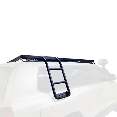 Proces cięcia laserowego czarny aluminium dach koszyk dla 4Runner Car Top Cargo Carrier