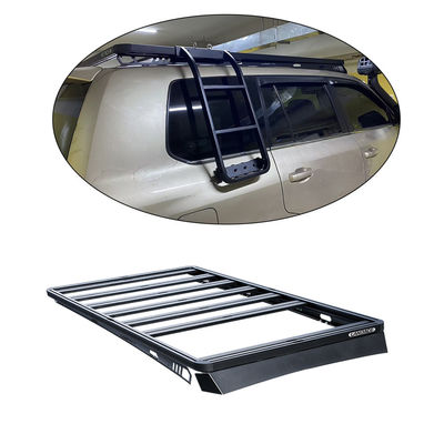 Czarny aluminium stopu 4X4 Off Road Uniwersalny dach Rack Mount Basket dla 4th Gen 4Runner
