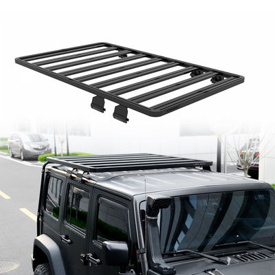 Uniwersalny czarny stojak na dachu koszyk do samochodów 4X4 Stop aluminiowy 1500X1425 Wydajność