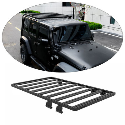 Uniwersalny czarny stojak na dachu koszyk do samochodów 4X4 Stop aluminiowy 1500X1425 Wydajność