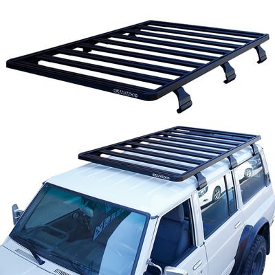 2100X1300mm Powder Coated Roof Rack Basket dla Nissan Patrol Y60 Off Road Adventure