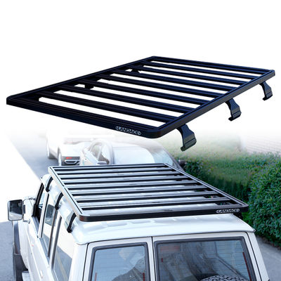 2100X1300mm Powder Coated Roof Rack Basket dla Nissan Patrol Y60 Off Road Adventure