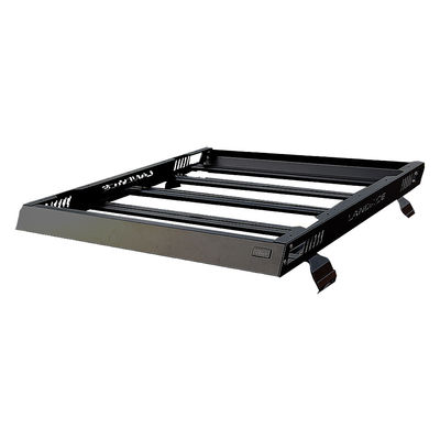 4x4 off-road Aluminiowy stopu dachowego Rack Bagaż Samochodowy dach koszyk w czarnym 1455 * 1425 * 113mm