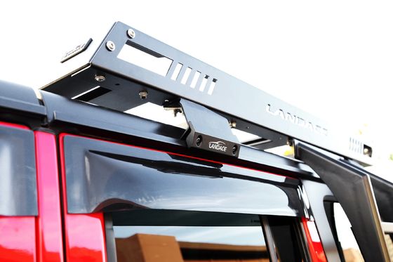 Górna część: AL6063 SS304 4X4 Stop aluminium Górna część: Dachrack Cargo Carrier dla Jeep Wrangler JL