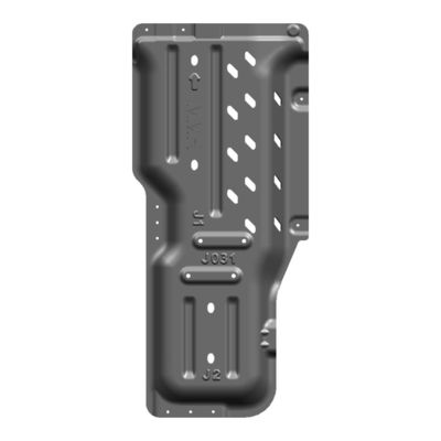 Wysokie 4x4 akcesoria terenowe Aluminiowy grzejnik ochrona podwozia samochodu dla Jeep JL