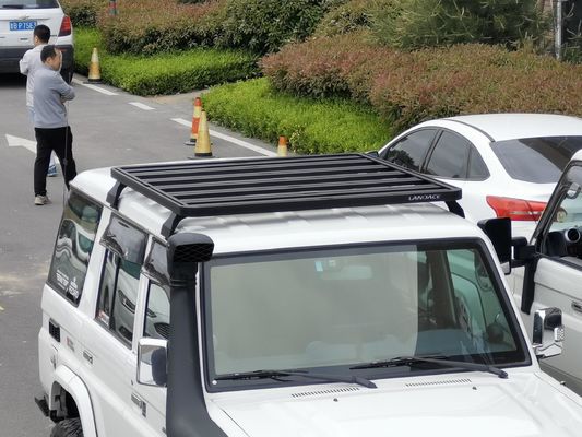 Aluminium stopu dachu montażu samochodu dachu koszyk dla Toyota FJ Cruiser w czarnym wykończeniu