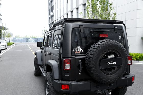 Uniwersalny zestaw aluminiowy z dachu na szyby dla Jeep Wrangler JK