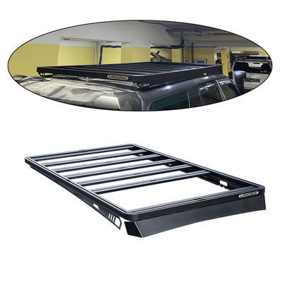 AL6063 SS304 Off Road 4X4 2270*1300*55mm Flat Roof Rack Cross Bar dla Toyoty 4Runner
