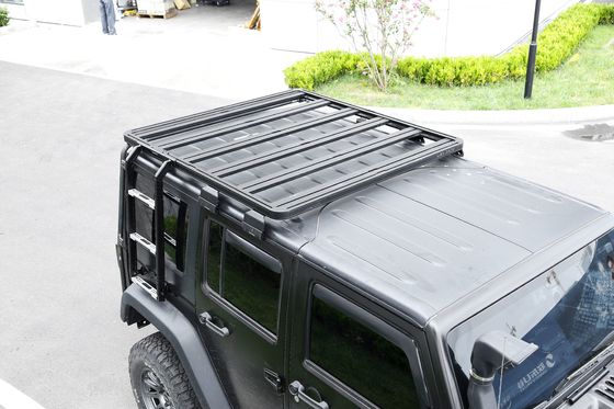 Jeep Wrangler JK Guter Clamp Mounting Aluminium Alloy Roof Rack Luggage Bracket Gear Platform
