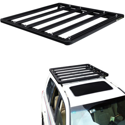 1800x1250x30 Powder Coated Aluminium Alloy Car Roof Rack dla LC200 w celu zwiększenia wydajności