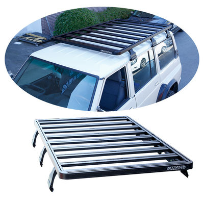 Aluminiowy dach ładunkowy kempingowy Uniwersalny stojak na dach SUV z powłoką E-coat Powder Coat