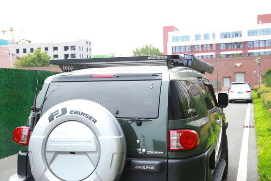 189x122x30 E-coat Powder Coat Universal Aluminium Alloy Roof Rack dla pojazdów terenowych