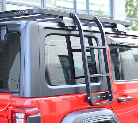 Wielofunkcyjny regał bagażowy ze stopu aluminium do bagażu Wrangler Long Style
