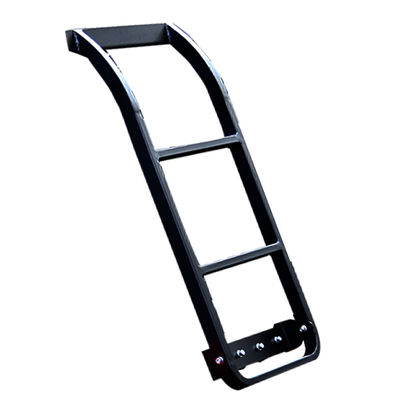 JEEP Universal 4 Runner Side Auto Aluminium Base Roof Rack Ladder z powłoką