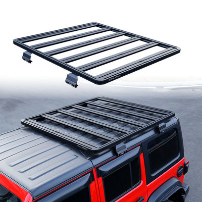 Czarny powłokę Off-Road Dach Rack bagażu kolejowego dla samochodów i samochodów uniwersalnych