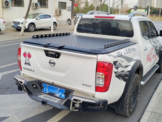 Czarny 4x4 Pickup Płaskie baldachim Aluminium Twarda pokrywa Tonneau pokrywa dla Toyota Tacoma 5 lat