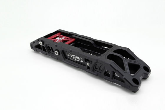 Łatwa instalacja Czarne składane drzwi samochodowe pedal krok do Jeep Wrangler 2 sztuk Czarny