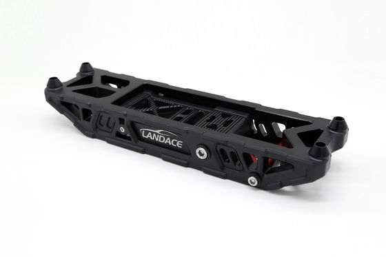 Łatwa instalacja Czarne składane drzwi samochodowe pedal krok do Jeep Wrangler 2 sztuk Czarny