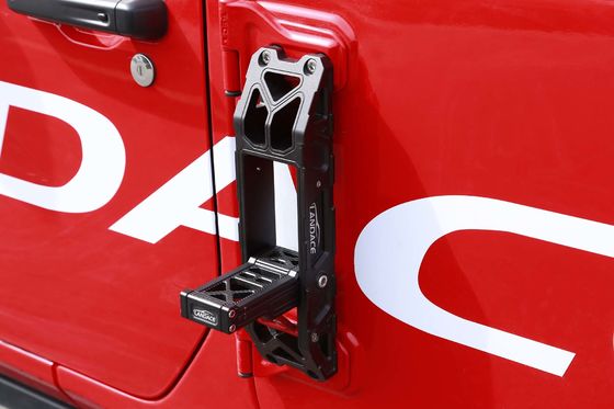 Międzynarodowy stop aluminiowy czarny krok boczny dla Jeep Wrangler dla pojazdów wysokiej klasy