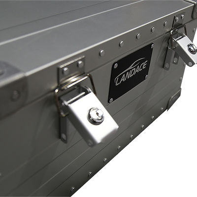 Dostosowane wsparcie 1,0 mm grubości aluminium stopu samochodowego skrzynki magazynowej dla sprzętu zewnętrznego
