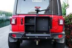 Pojemnik do przechowywania w tylnej bramce samochodu typu off-road dla tanku Wrangler JL JK 300 BJ40