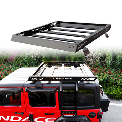 Podnośnik bagażu na dachu terenowym dla 18-23 Wrangler Rubicon Jeep Materiał ze stopu aluminium