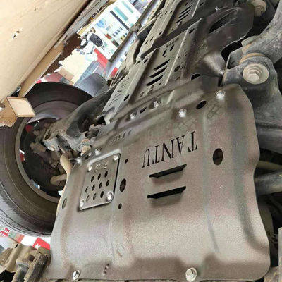 Toyota Tundra 5,0 mm Chassis ochrona motora pokrywa błota płytka skid w czarnej farbie
