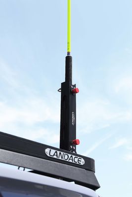 323X78X86mm Wielofunkcyjny uchwyt na sztandary z aluminium