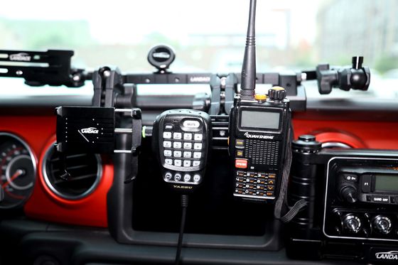JEEP Wyposażenie samochodowe Zestaw aluminium Centrum konsoli Przyczepka do uchwytu telefonu komórkowego Czarny