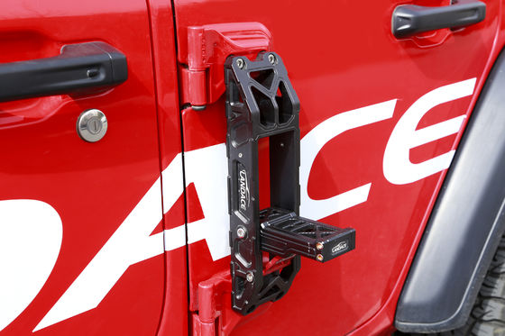 2020- Tough Aluminium Alloy Hard Anodizing Side Door Hook Pedal dla Jeep Wrangler JL JK