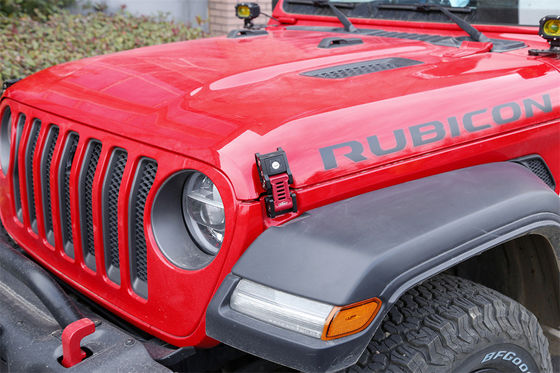JEEP Wrangler JL Gladiator Pojazd terenowy Aluminiowy stop kapeluszowy Zamki zamki 133*56*42mm
