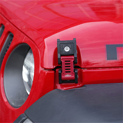 JEEP Wrangler JL Gladiator Pojazd terenowy Aluminiowy stop kapeluszowy Zamki zamki 133*56*42mm