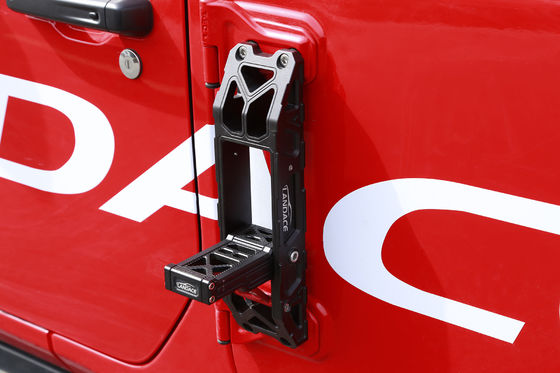 Aluminium Stopy drzwiowe kołnierzyki pedale stopów dla Jeep Wrangler JL Gladiator wszechstronny