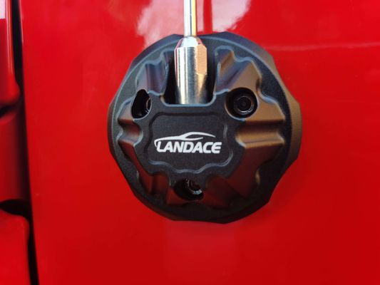 74*74*30mm Czarny stop aluminiowy Antenna pokrywa podstawy podstawowa dla Jeep Wrangler JL JK