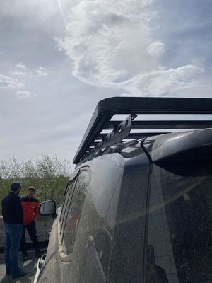 LC300 150*142*5 Flat Roof Rack Aluminiowy Stopek Akcesoria zewnętrzne do pojazdów 4X4