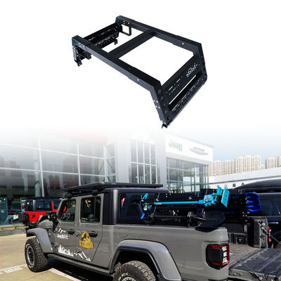 Włócznicze stożki z stali węglowej Czarny powłokę powłoką Overland Bed Rack dla Jeep Wrangler JL