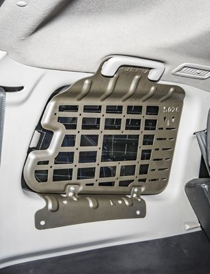 Aluminiowa półka do przechowywania w bagażniku Siatka okienna Siatka do zawieszania na bocznym oknie Mitsubishi Pajero