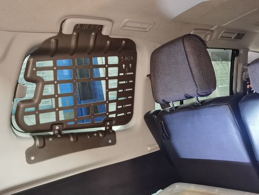Aluminiowa półka do przechowywania w bagażniku Siatka okienna Siatka do zawieszania na bocznym oknie Mitsubishi Pajero
