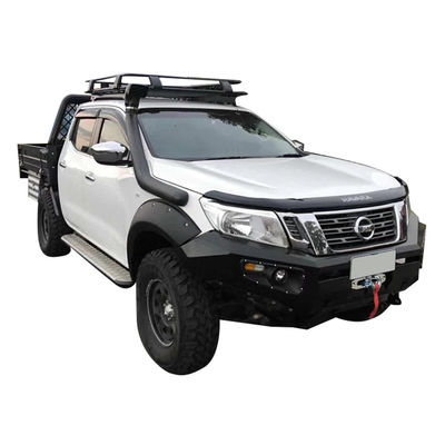 NP300 Czarny Winch Bull Bar Przedni zderzak tylny zderzak z nośnikiem opon dla Nissana Navary