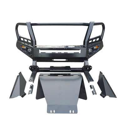 NP300 Czarny Winch Bull Bar Przedni zderzak tylny zderzak z nośnikiem opon dla Nissana Navary