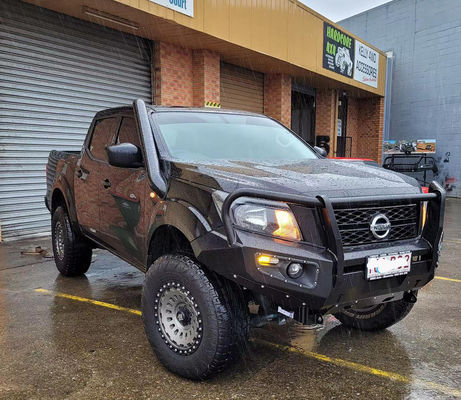 2009 Rok 4X4 Akcesoria Płyty zderzacze Winch Bull Bar Przednia płytka zderzacza samochodu dla Nissana Navary